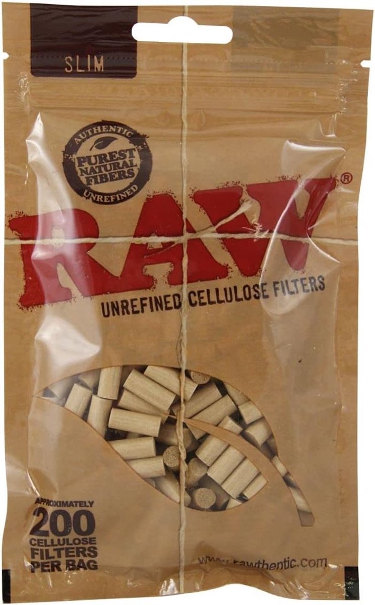 RAW Natural Unrefined Tissue Paper, Thin Cellulose Filters, 200 Pieces (Pack of 1) - ShopVlot