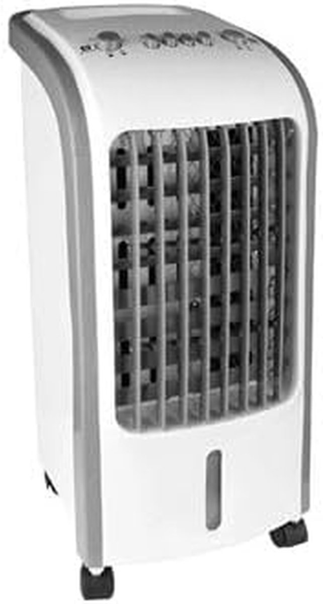 Verdampingskoeler - Mobiele Airco - Ruimte Koelen - Oscillerende Bladverdeling - 57 x 26 x 24 cm - Wit