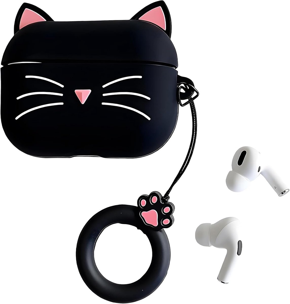 Silicone hoes voor Airpods Pro 2/1 - duurzaam materiaal - perfecte pasvorm - bescherming tegen krassen - ShopVlot