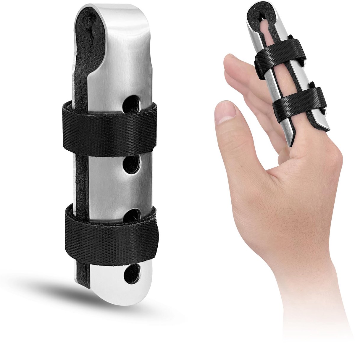 Solidchoice - Finger Splint voor Ondersteuning van Gezwikte en Gebroken Vingers
