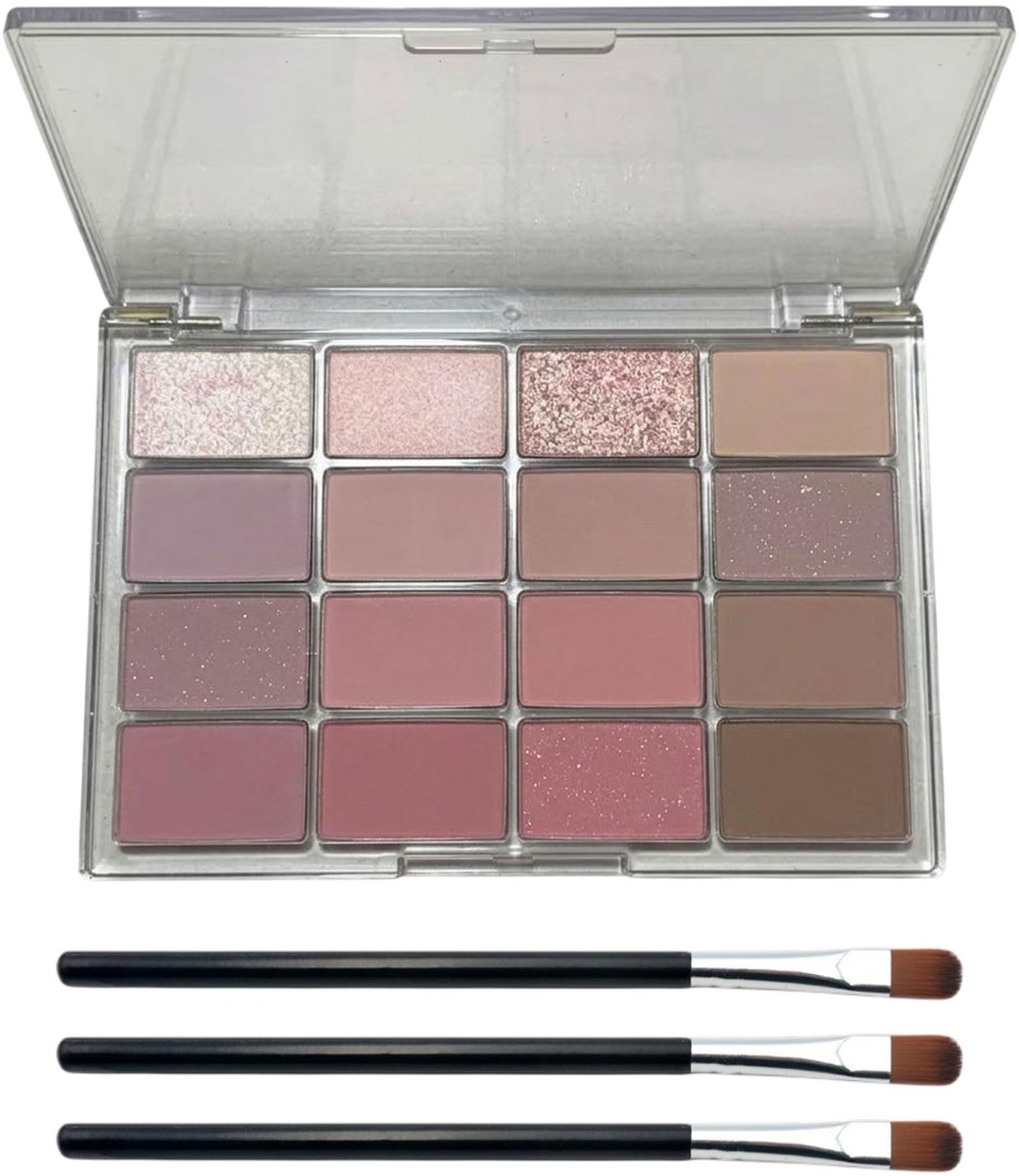Solidchoice - Oogschaduwpalet met 16 Kleuren voor Een Betoverende Look