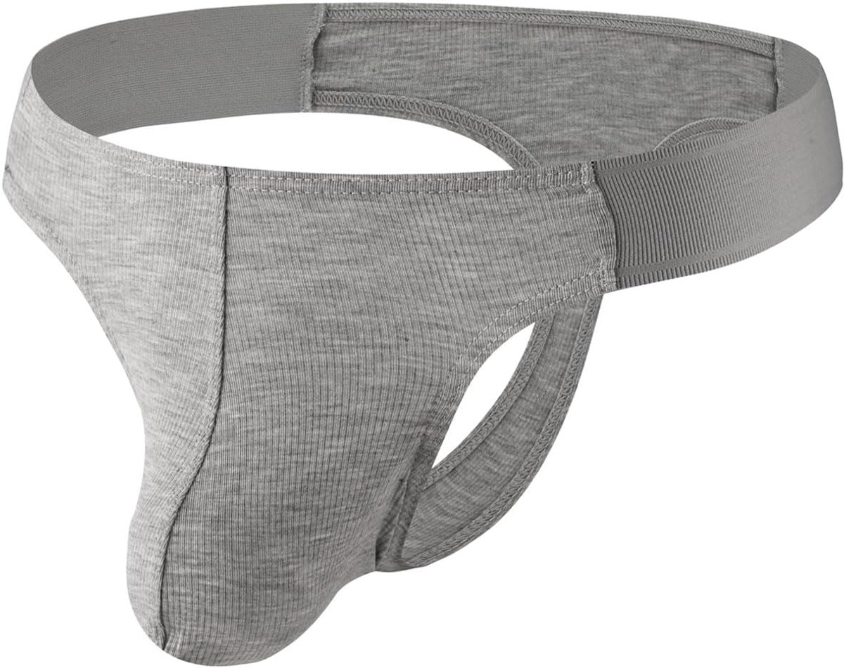 Heren G-String Ondergoed - Stretchy en Luchtig - Zwart - Ideaal voor Comfort - ShopVlot