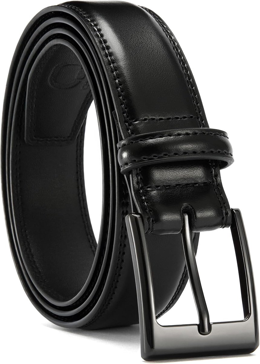 Riem Heren 35mm - Leren Riem - Massieve Gesp - Comfortabel voor Casual - ShopVlot