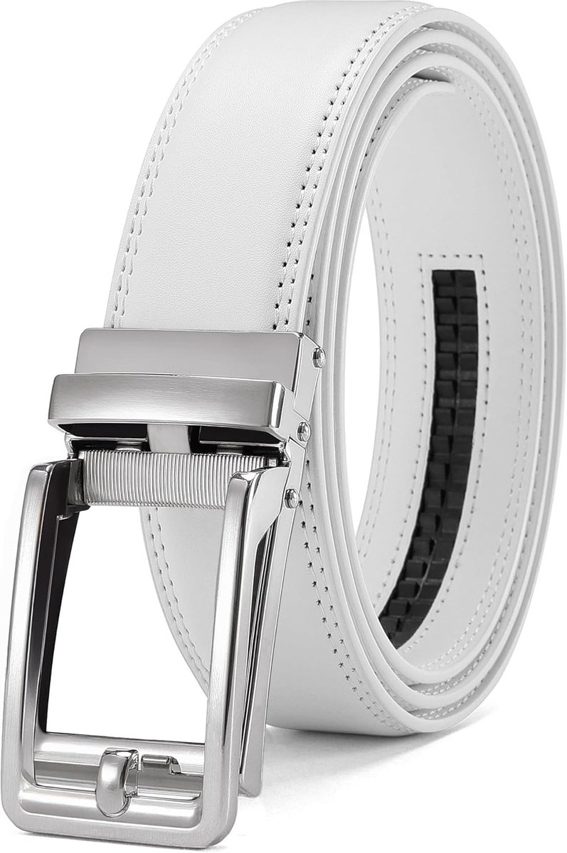Leren riem 35mm - Automatische riem zonder gaten - Micro-verstelbaar - Perfect voor casual en formele outfits - ShopVlot
