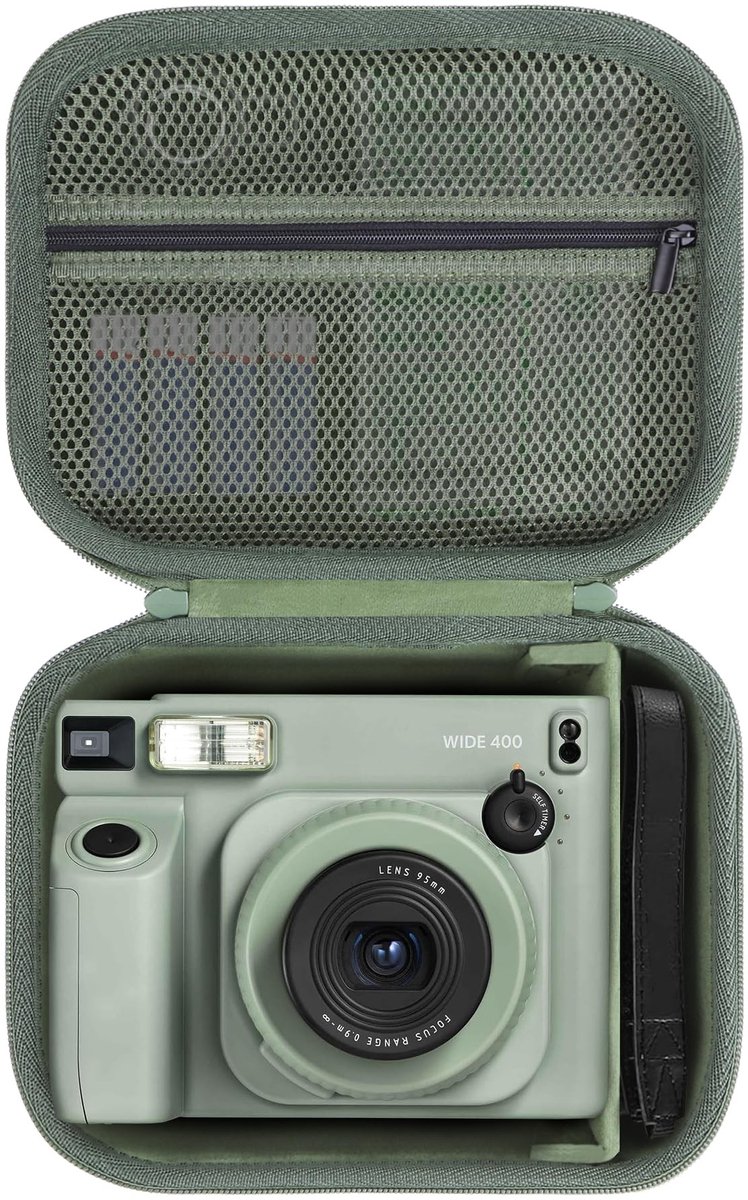 Solidchoice - Hard Case voor Fujifilm Wide 400/300 Camera in Army Green