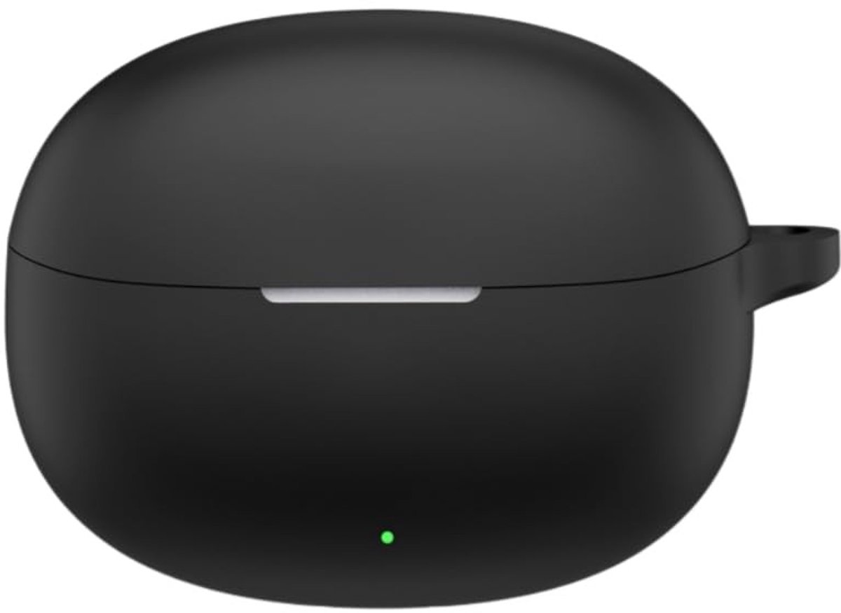 Solidchoice - Stootvaste Siliconen Hoes voor Vivo TWS 5E in Zwart