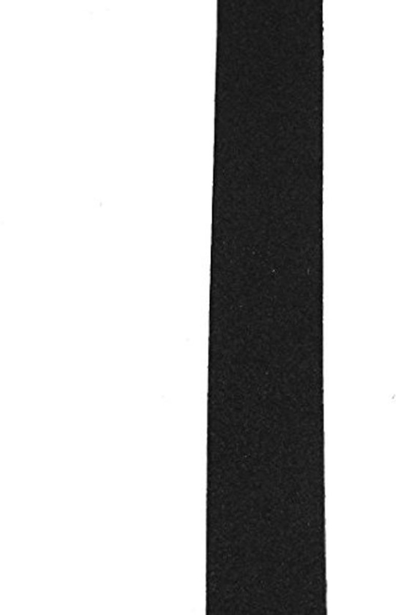 2 stuks 5 mm breedte 1 mm dikte 10 meter lengte zwart eenzijdig spons schuimband DE de
