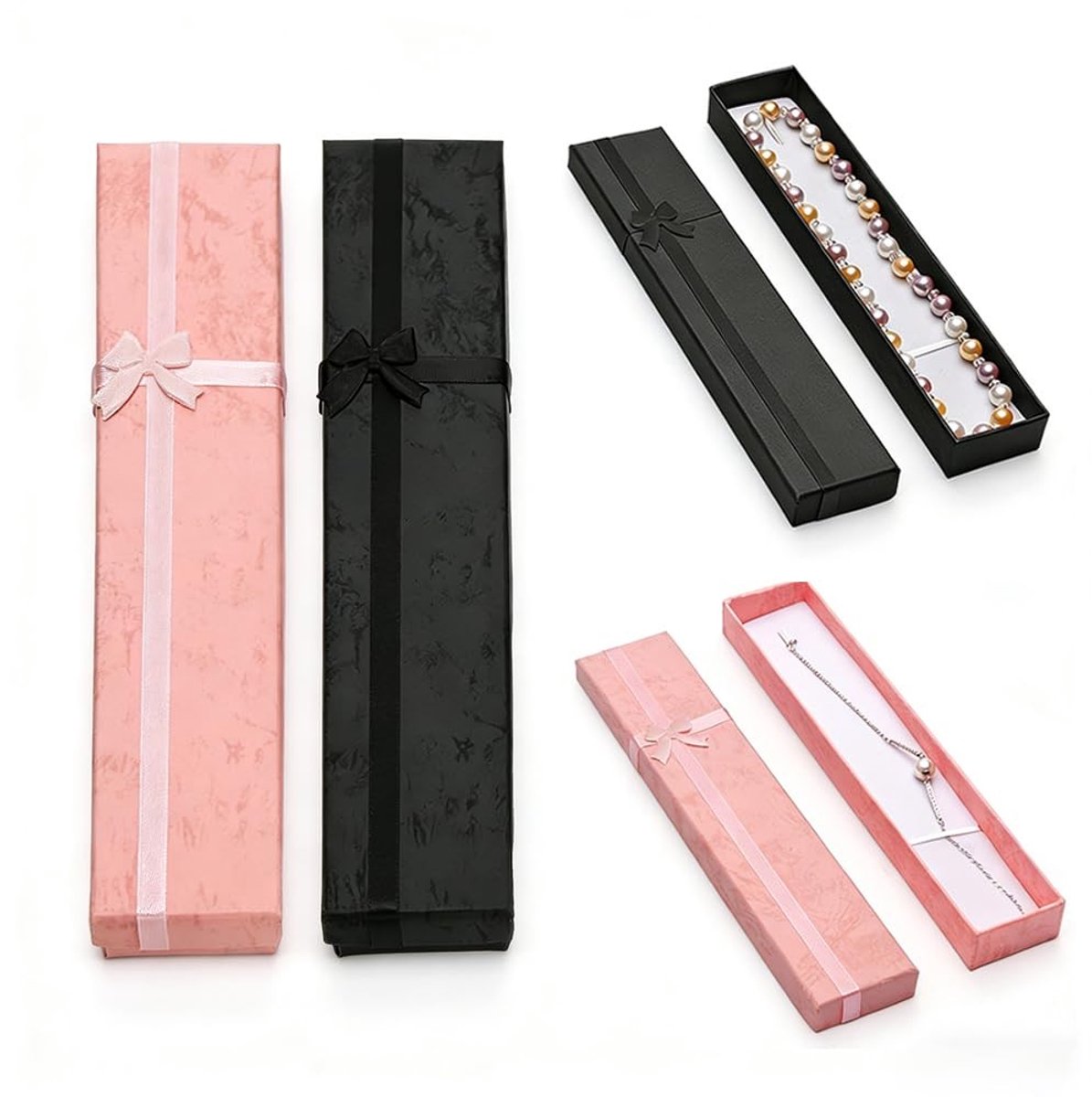 Solidchoice - Set van 4 Decoratieve Geschenkdozen voor Sieraden