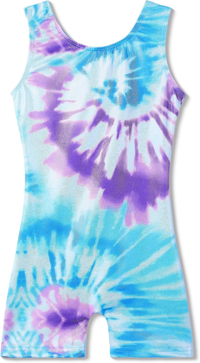 Mouwloze jumpsuits voor meisjes 3-11 jaar - kleurverloop - balletkostuum - perfect voor dansles - ShopVlot