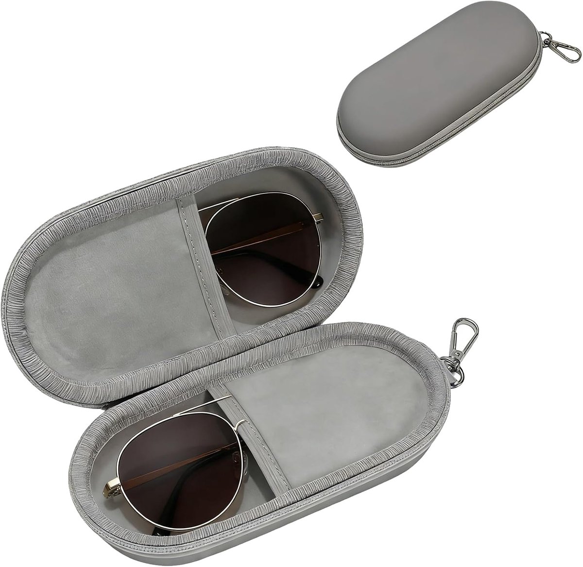 Brillenkoker Hard Shell - Kunststof Schokbestendig - Voor Sportbrillen - Ideaal voor Reizen - ShopVlot