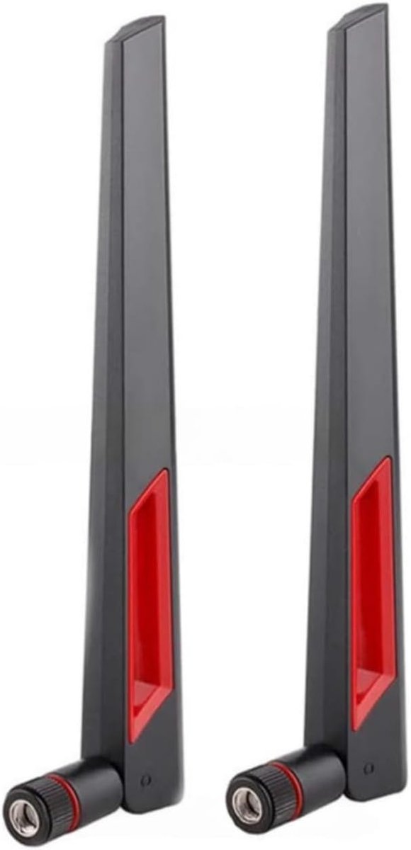 Wifi antenne 2-pack 10dBi - dual-band 2.4GHz 5.8GHz - omnidirectioneel ontwerp - sterk signaal voor wifi-netwerken - ShopVlot