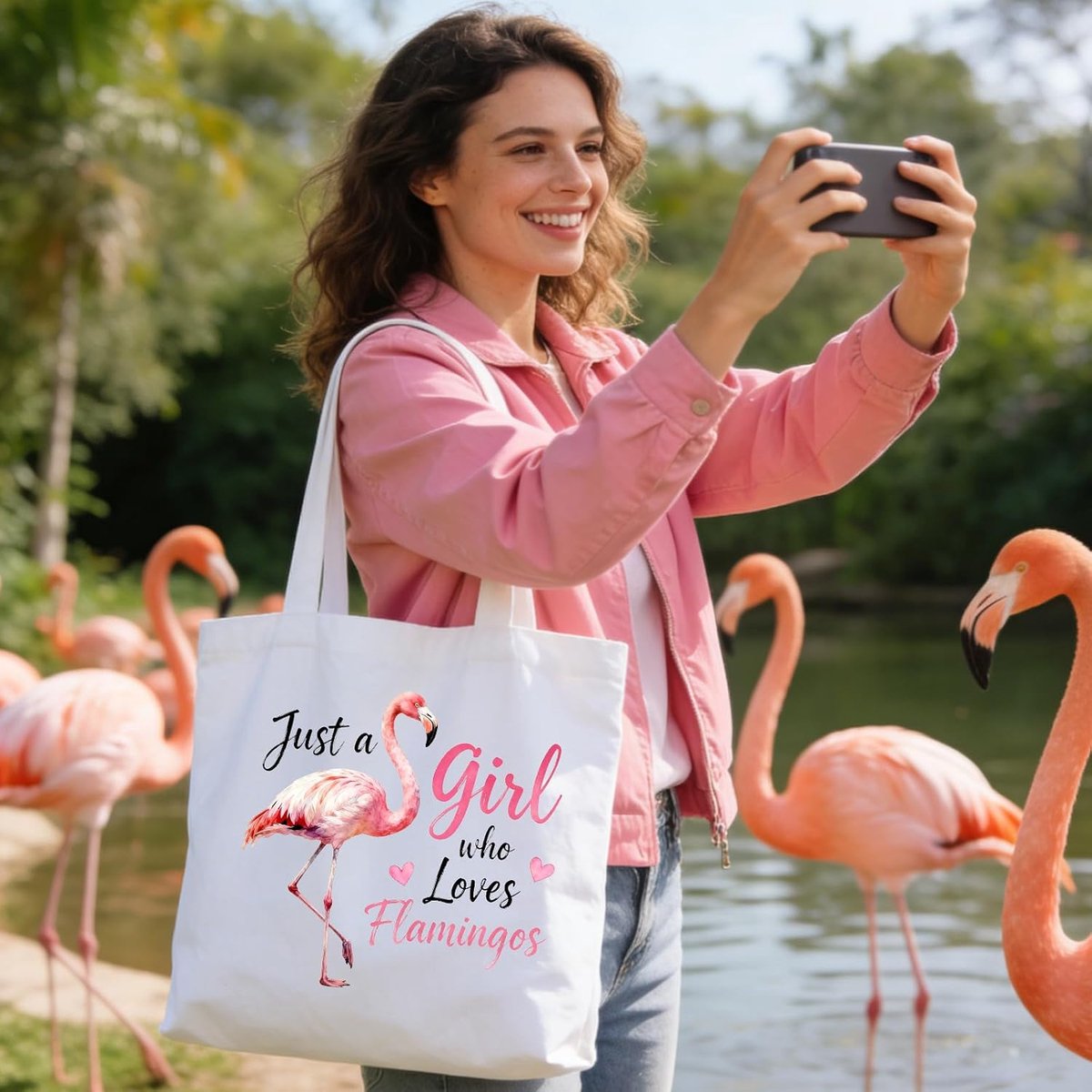 Canvas tote bag met rits - herbruikbaar katoen - duurzaam en opvouwbaar - ideaal voor boodschappen - ShopVlot