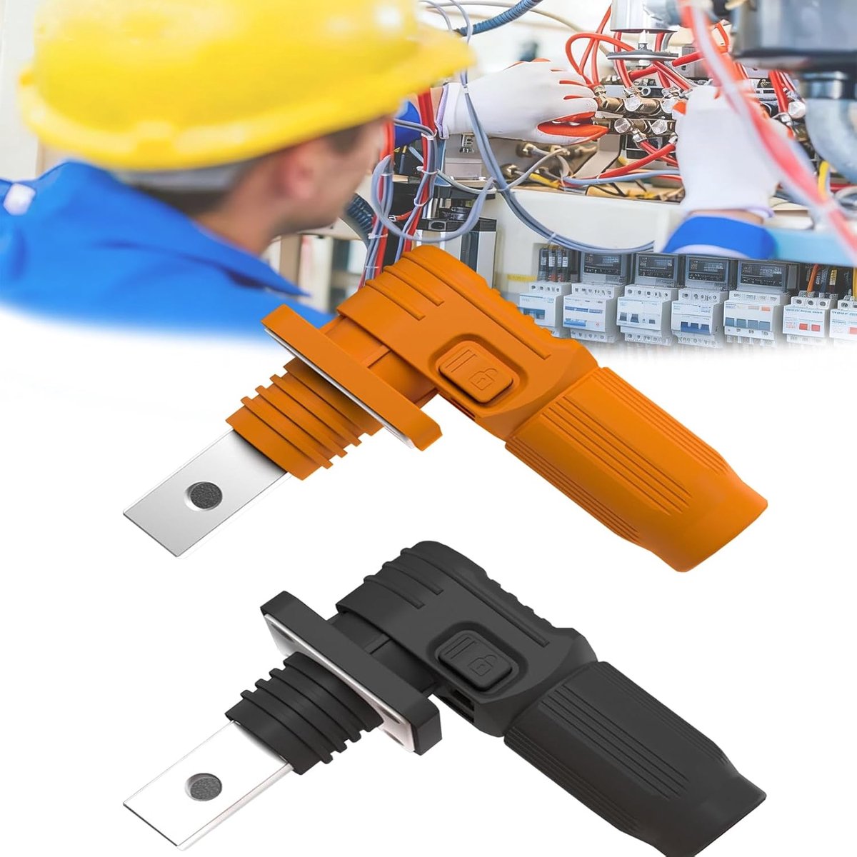 Batterij energie opslag connector - 120A hoogstroom - 360° rotatie - waterdicht en vlamvertragend voor RV en camping - ShopVlot