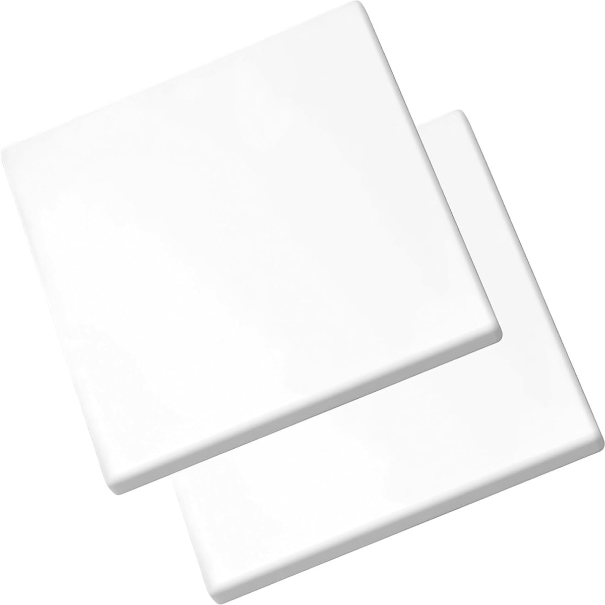 Blindafdekking wandcontactdoos 86×86mm - kunststof wit - sterke hechting - eenvoudig te installeren - ShopVlot