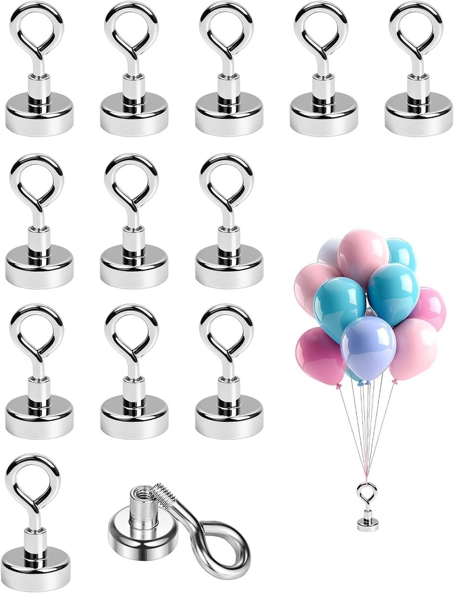 Ballongewicht 12er-Pack - Weerstand voor heliumballons - Ideaal voor feesten en partijen - ShopVlot