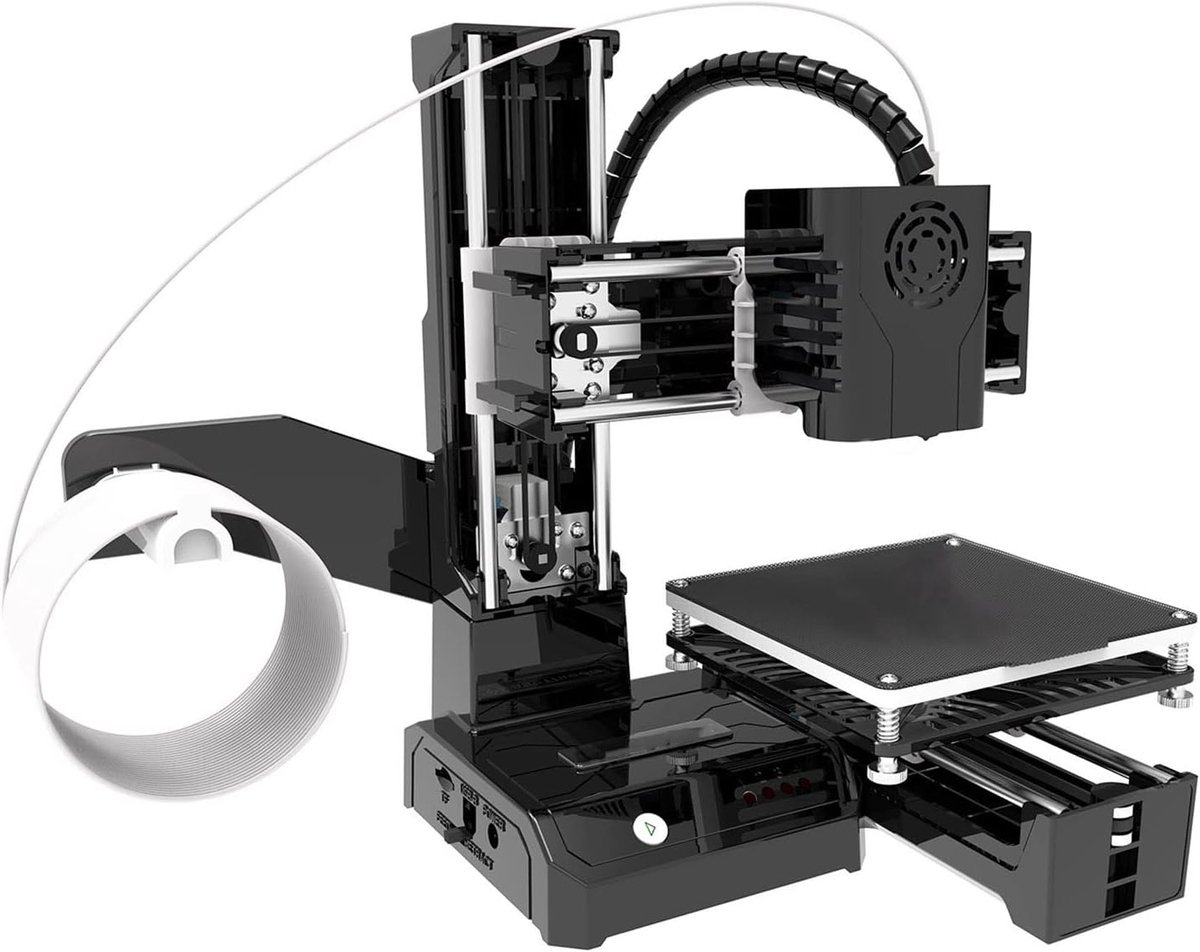 Mini 3D printer 10x10x10cm - PLA en TPU - hoge printnauwkeurigheid - verbeter ruimtelijk inzicht - ShopVlot