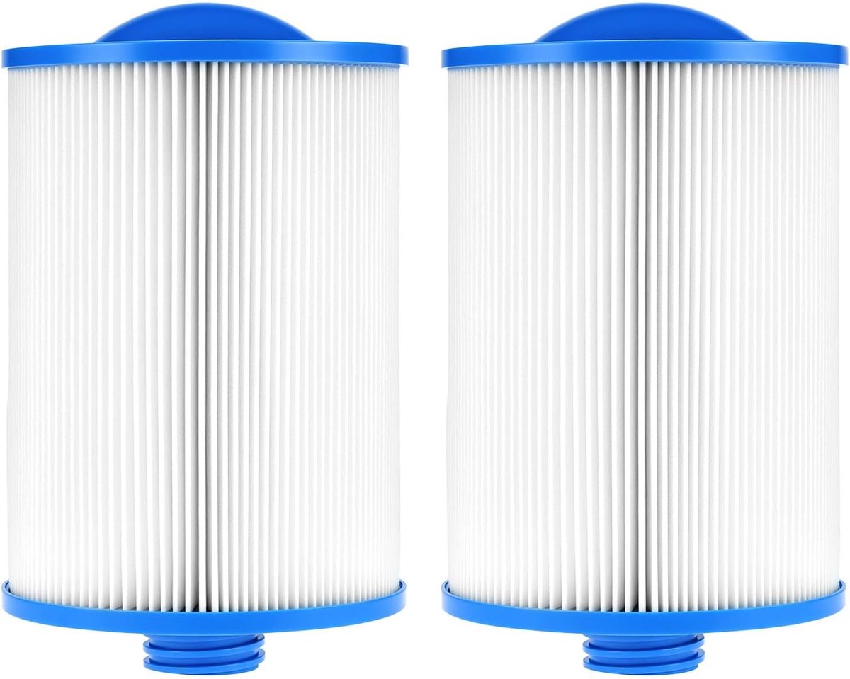 Zwembadfilter cartridge 2 stuks - vervangingsfilter voor spa - verhoogde efficiëntie - optimale waterkwaliteit - ShopVlot