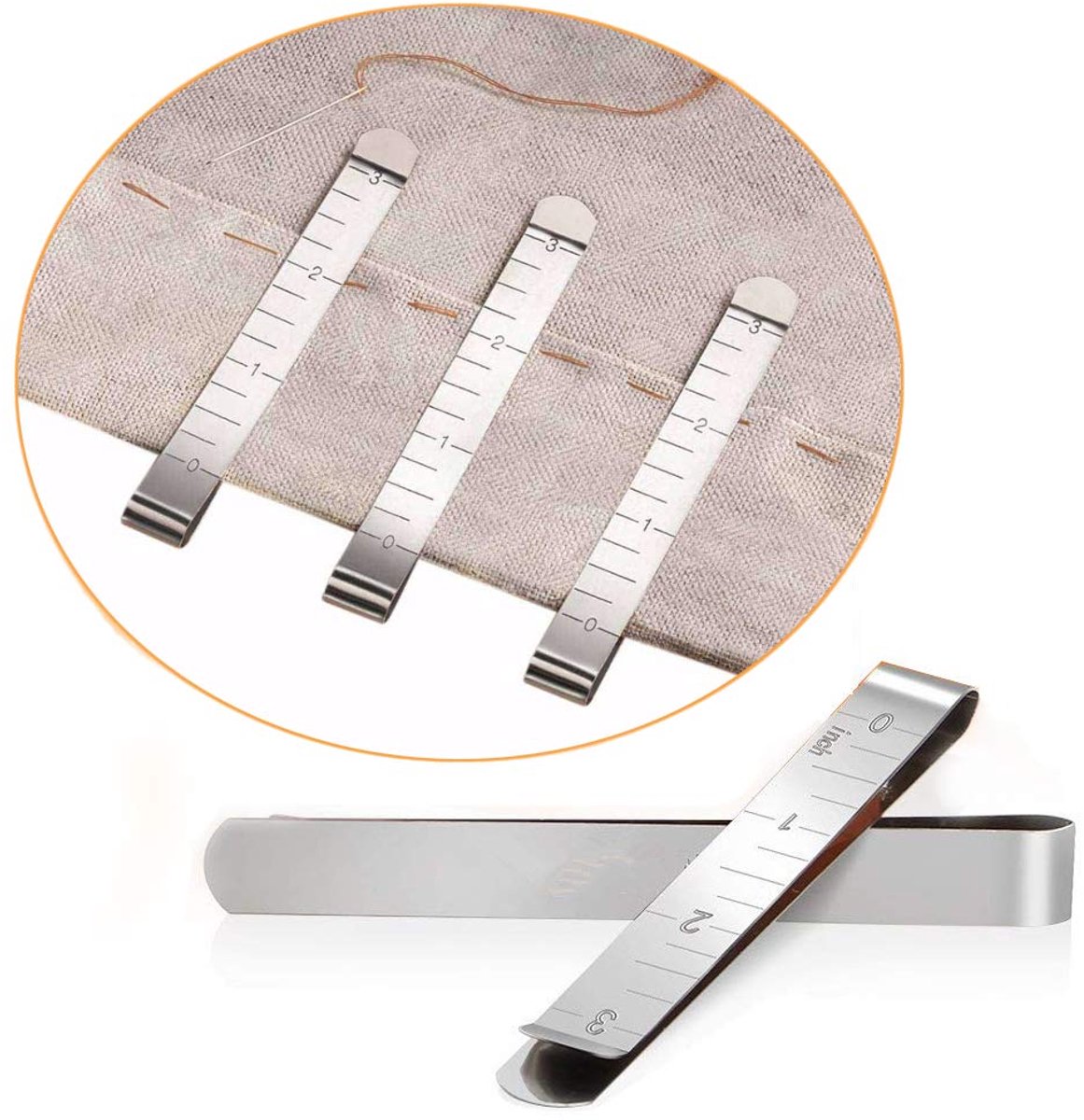 Sewing Clips 20 Stuks - RVS Hem Klemmen - 11,5 cm Lengte - Voor Professionele Naden - ShopVlot