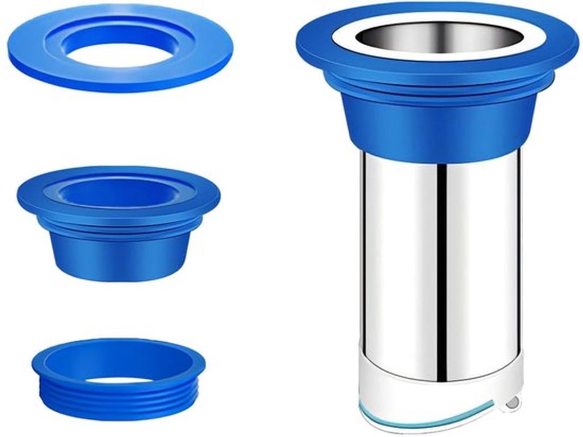 1 stuk vloerafvoerkern. douchevloermondstukken. geurremmende klep van roestvrij staal 304. voor balkon. keuken. 32 mm