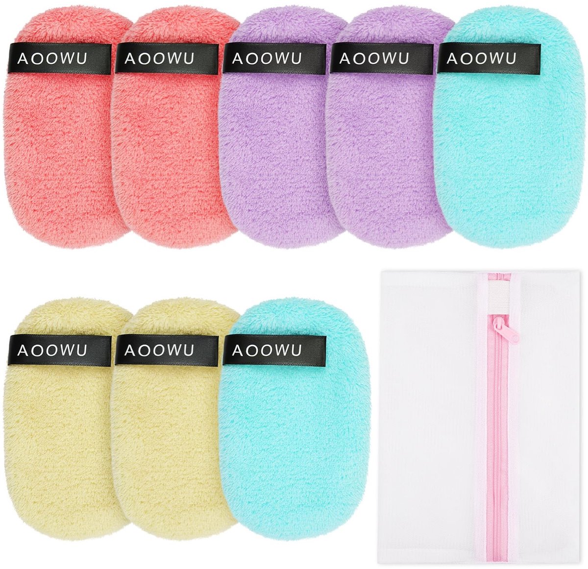 Solidchoice - Herbruikbare Make-up Verwijder Pads met Opbergtas