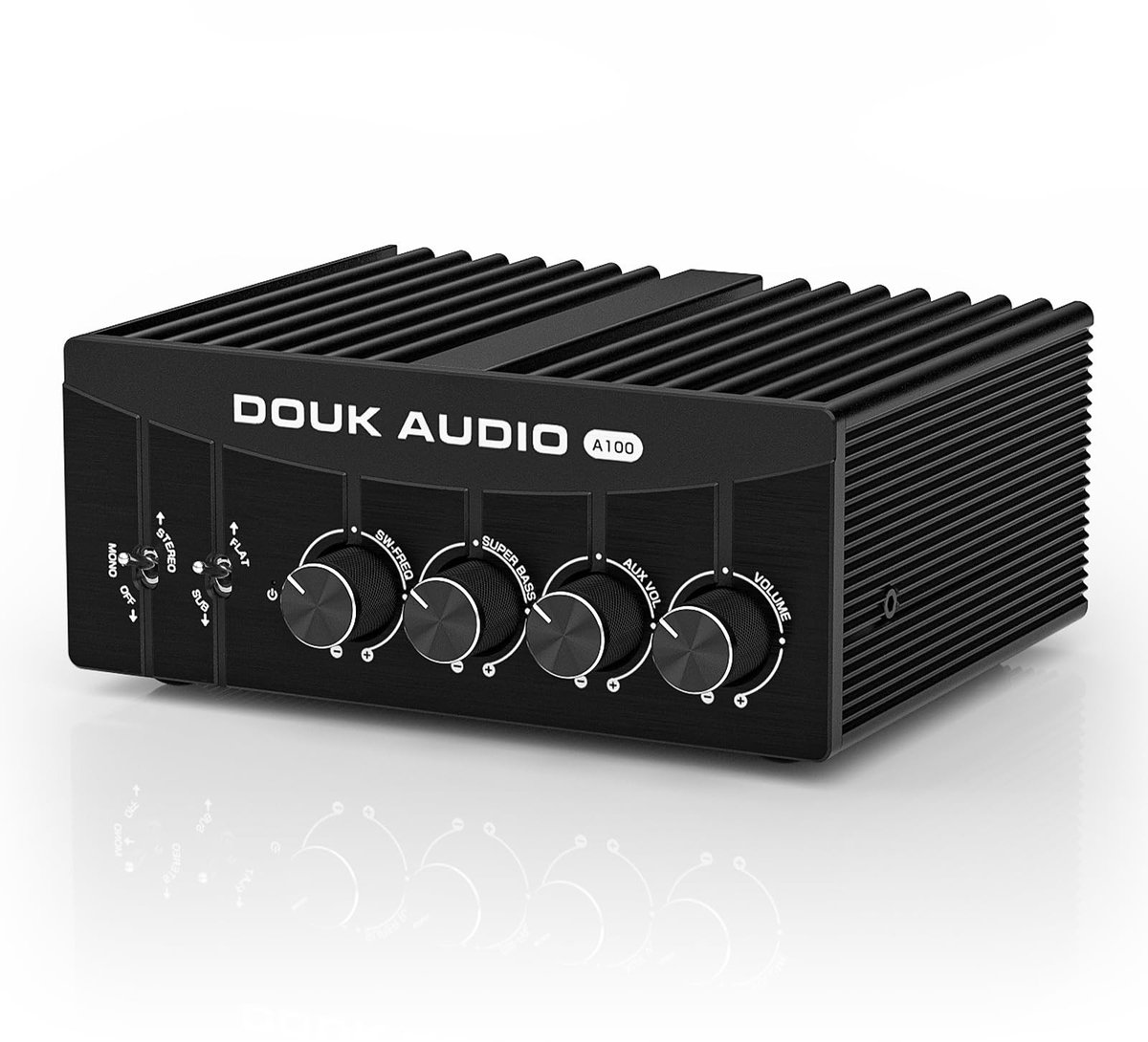 Solidchoice - Digitale Stereo Versterker 300 Watt x2 voor Thuisgebruik
