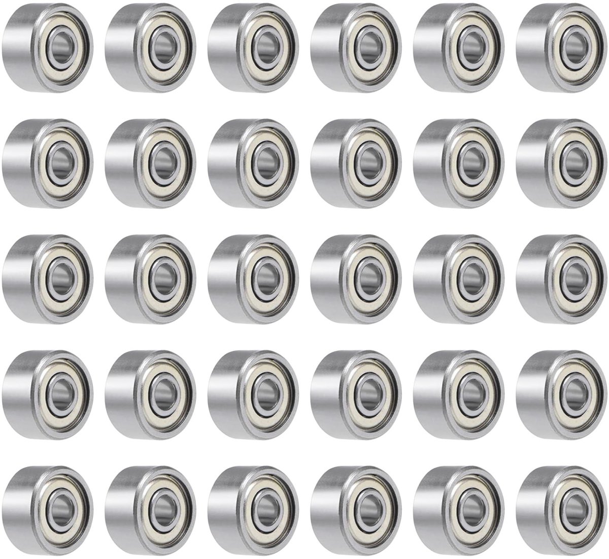 Solidchoice - 30 Stuks Miniatuur Stalen Bal Lagertjes 3 x 8 x 4 mm