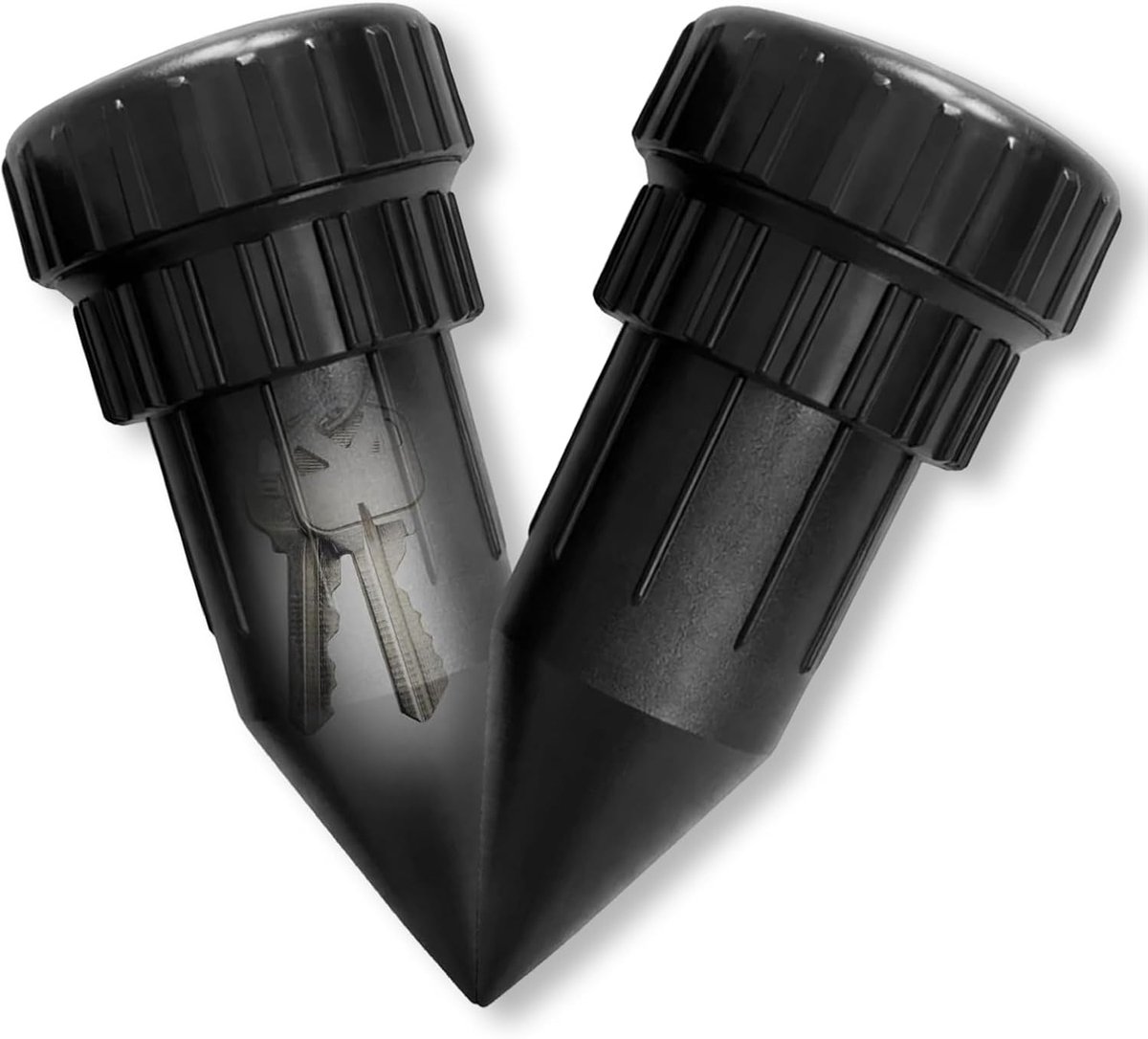 Sleutelbox 2-stuks - Weerbestendig - Discreet voor tuin en outdoor - Ideaal voor noodgevallen - ShopVlot
