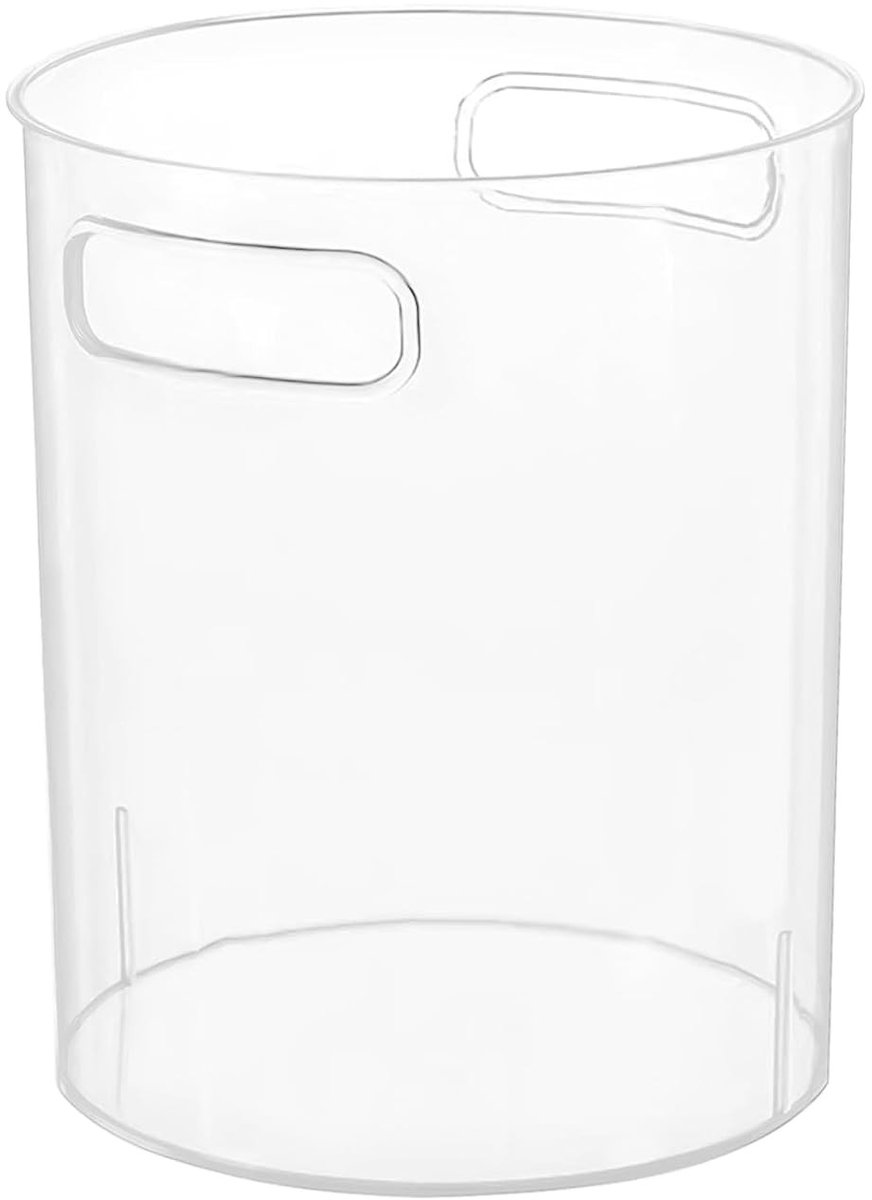 Vuilnisemmer - Transparant - 30 L - Plastic - Voor Thuis of Kantoor