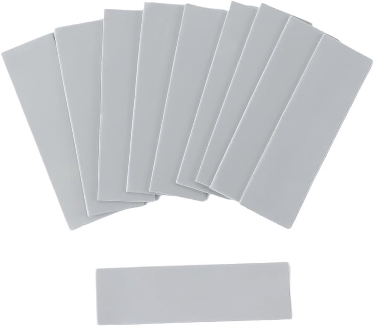Thermische pads set van 10 - 70 x 20 mm - siliconen - optimale koeling voor CPU en GPU - ShopVlot