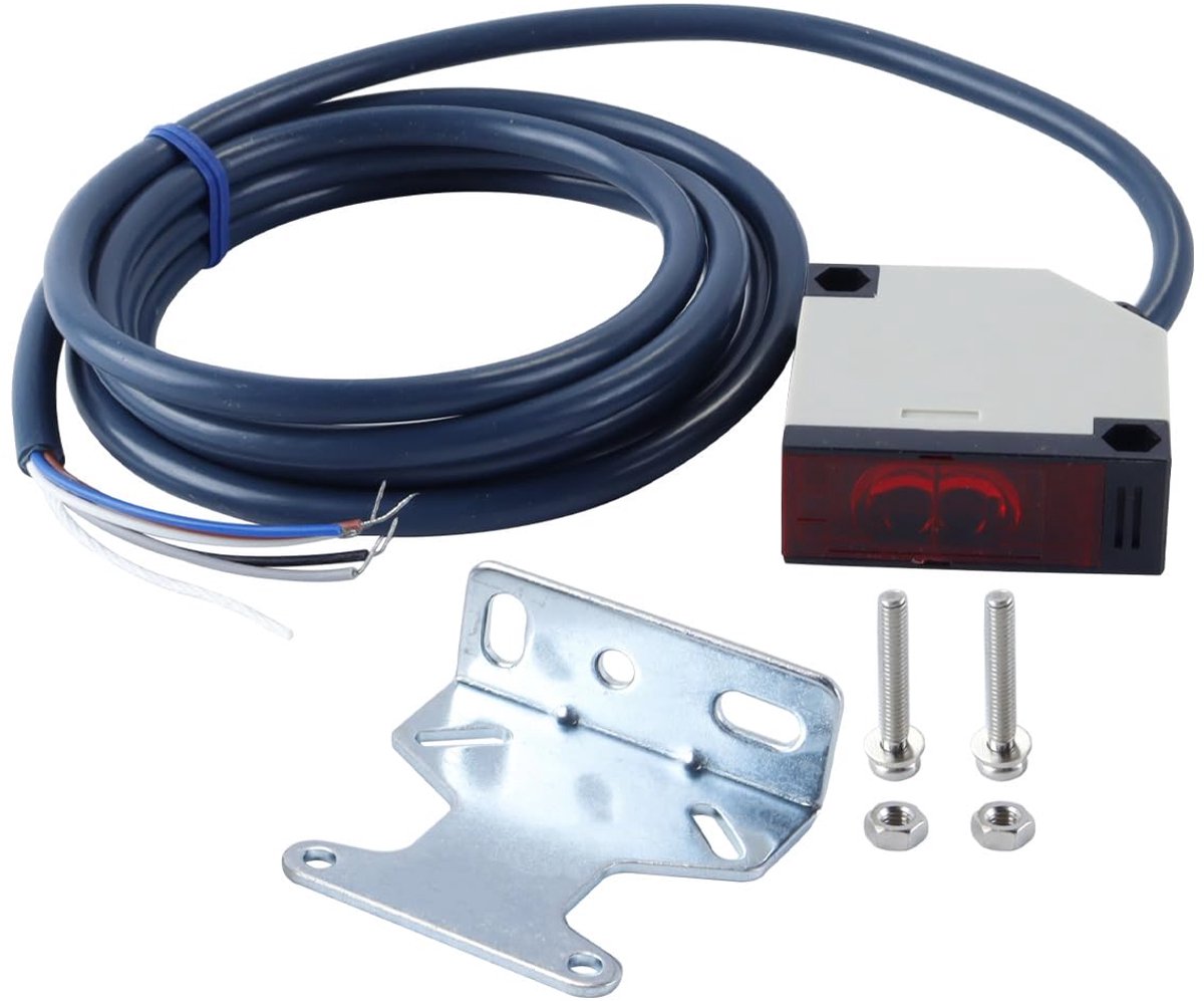 Reflectielichtbarrière E3JK-DS30M1 - AC 90-250V - optische schakelaar - ideaal voor automatische garagedeuren - ShopVlot