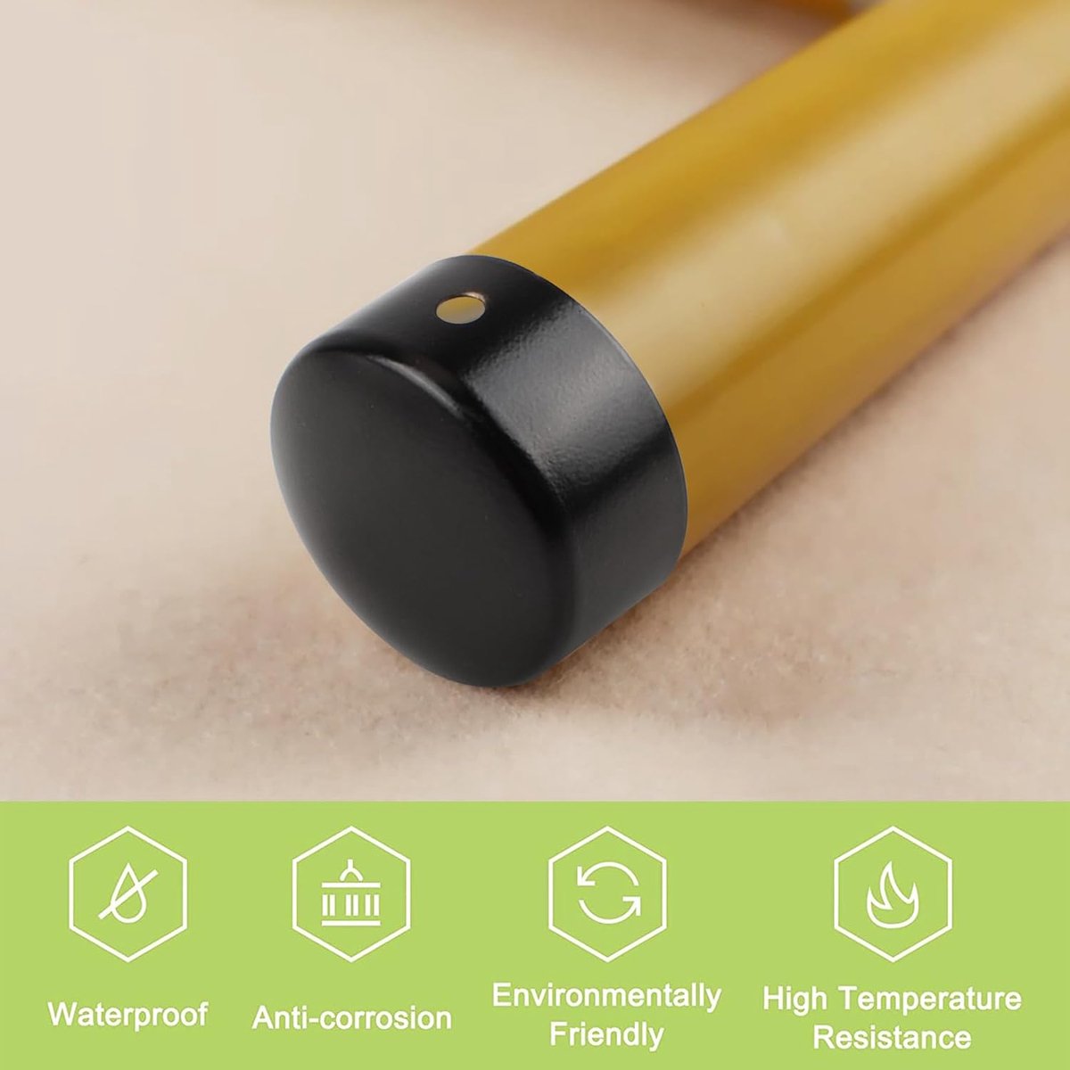 Handrail End Cap 45mm - 201 Rvs - Rond - Veiligheid voor trapleuningen - ShopVlot