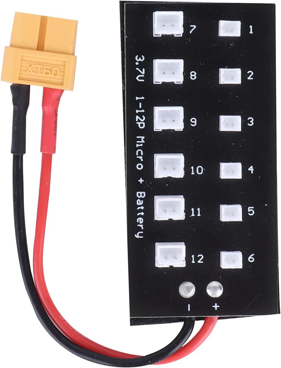 Lithium batterij laadbord 3.7V - JST-PH2.0 parallel kabel - hoge kwaliteit - duurzaam ontwerp - ShopVlot