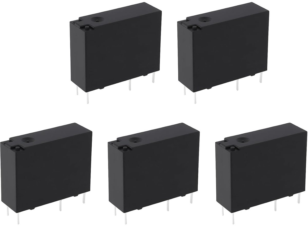 Subminiatuur relais 1NO 12V - compact model - 7A voor huishoudelijke apparaten - betrouwbare werking - ShopVlot