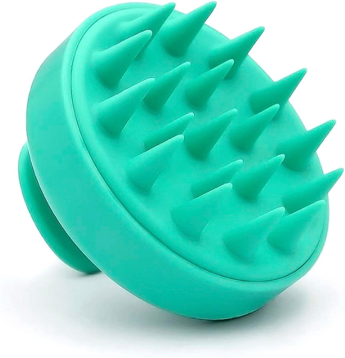 Scalp massager - zachte siliconen borstelkop - vermindert roos - voor een diepe reiniging - ShopVlot