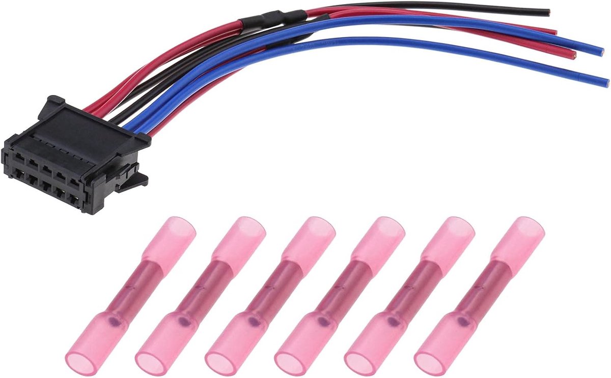 Motorweerstand bedrading 50 mm² - Pigtail reparatieconnector - Voor Renault modellen - ShopVlot