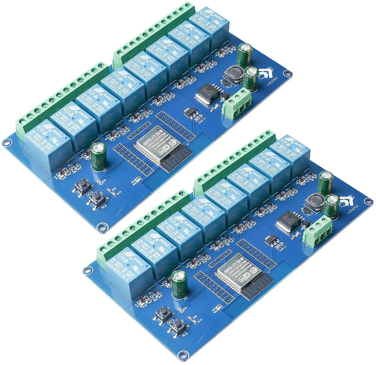 8-kanaals relaismodule - ESP-32 met WiFi en Bluetooth - Voor IoT en Smart-Home toepassingen - ShopVlot