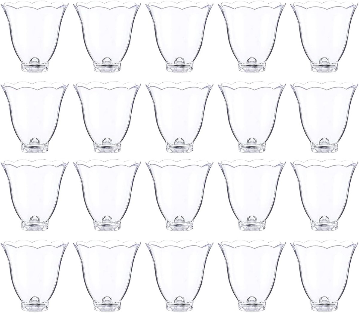 Party gerechten set van 10 - heldere bloesem stijl - duurzaam en herbruikbaar - perfect voor feestjes - ShopVlot