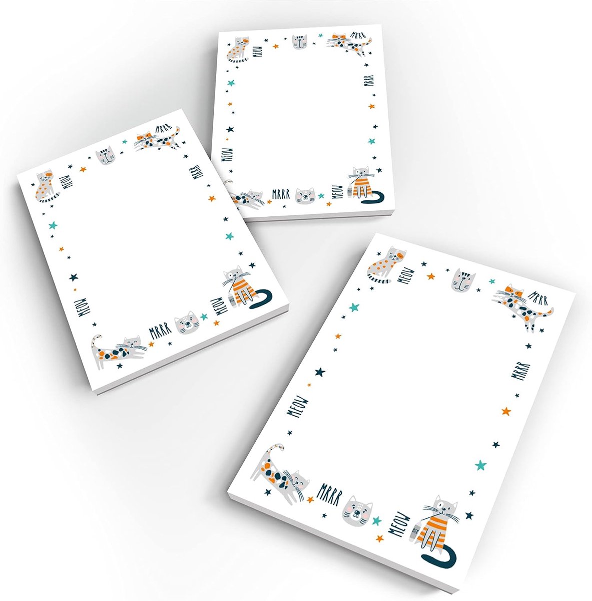 Mini notitieboekjes voor katten - A7 formaat - 12 stuks - leuk cadeau voor kinderen - ShopVlot