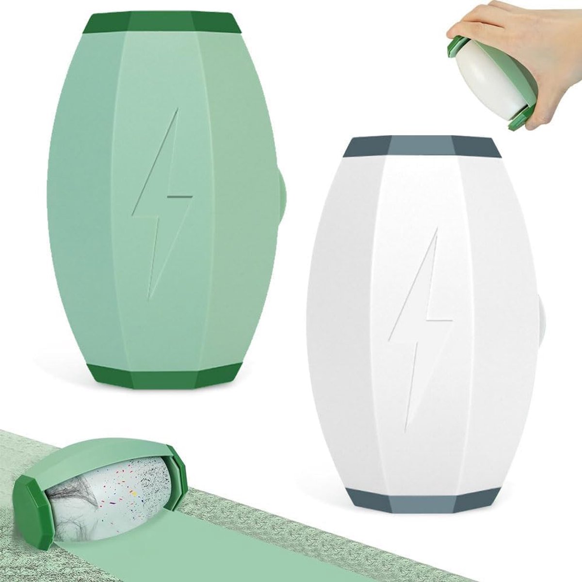 Pluisroller herbruikbaar - compact en draagbaar - wasbaar - ideaal voor huisdieren en kleding - ShopVlot
