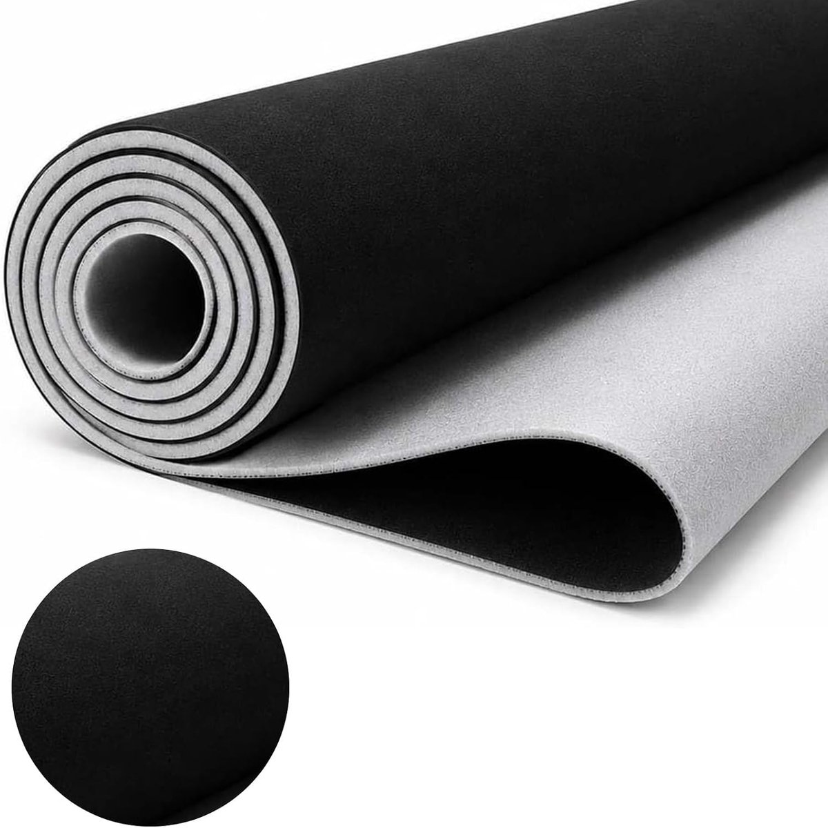 Dakkleed 200 cm x 150 cm - Suede look - 4 mm foam backing - Ideaal voor interieur stoffering - ShopVlot