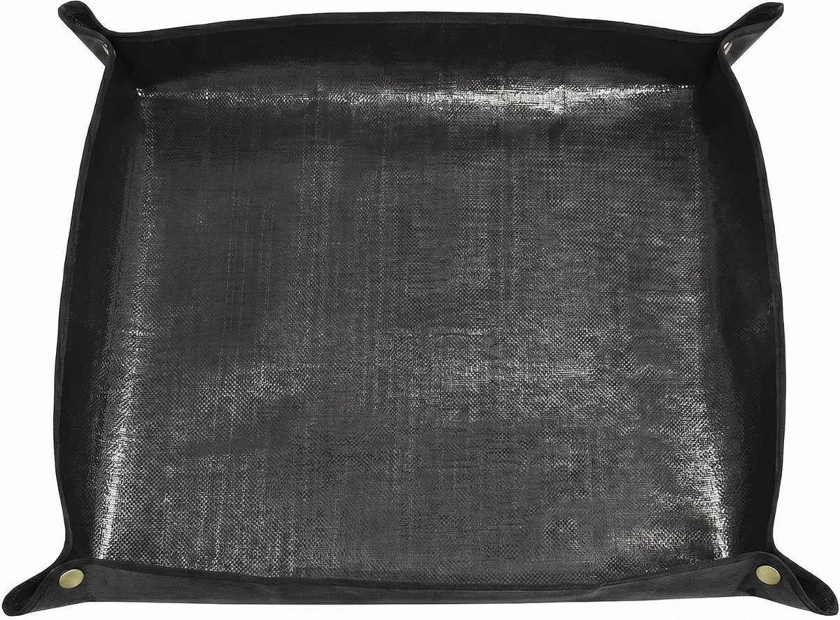 Plantenmat, tuinmat, 150 x 100 cm - Waterdicht en opvouwbaar, dik materiaal, anti-overloop, geschikt voor het - ShopVlot