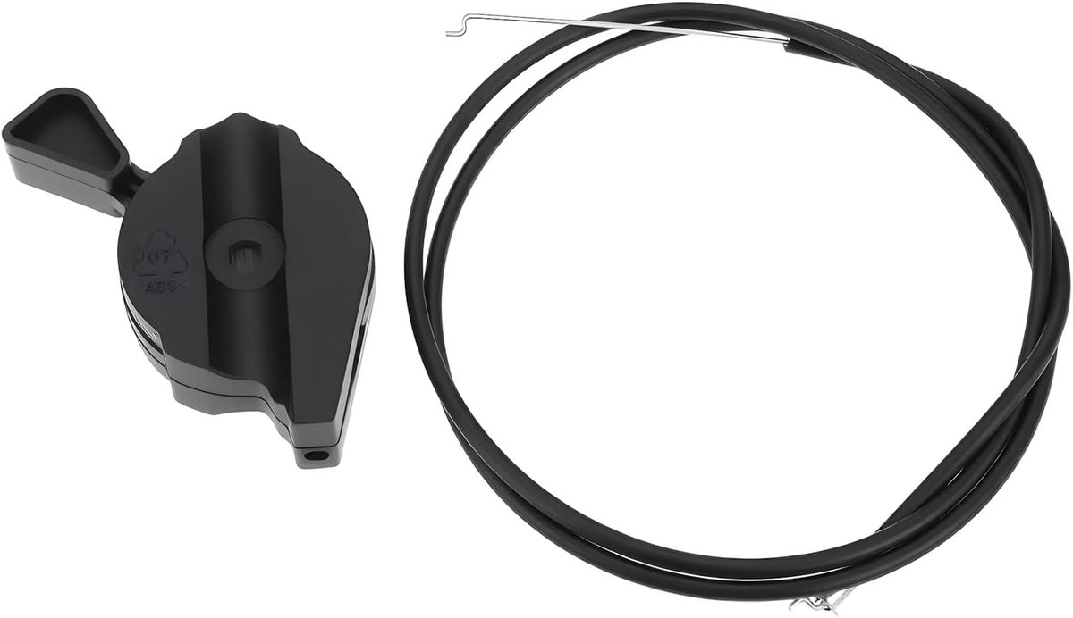 SnelShoppen - Throttle Kabel Geschikt Voor ALKO 546493 512992 512996 P14270061 - 1.15m Buitenkabel en 1.22m Binnenkabel - Voor Grasmaaiers