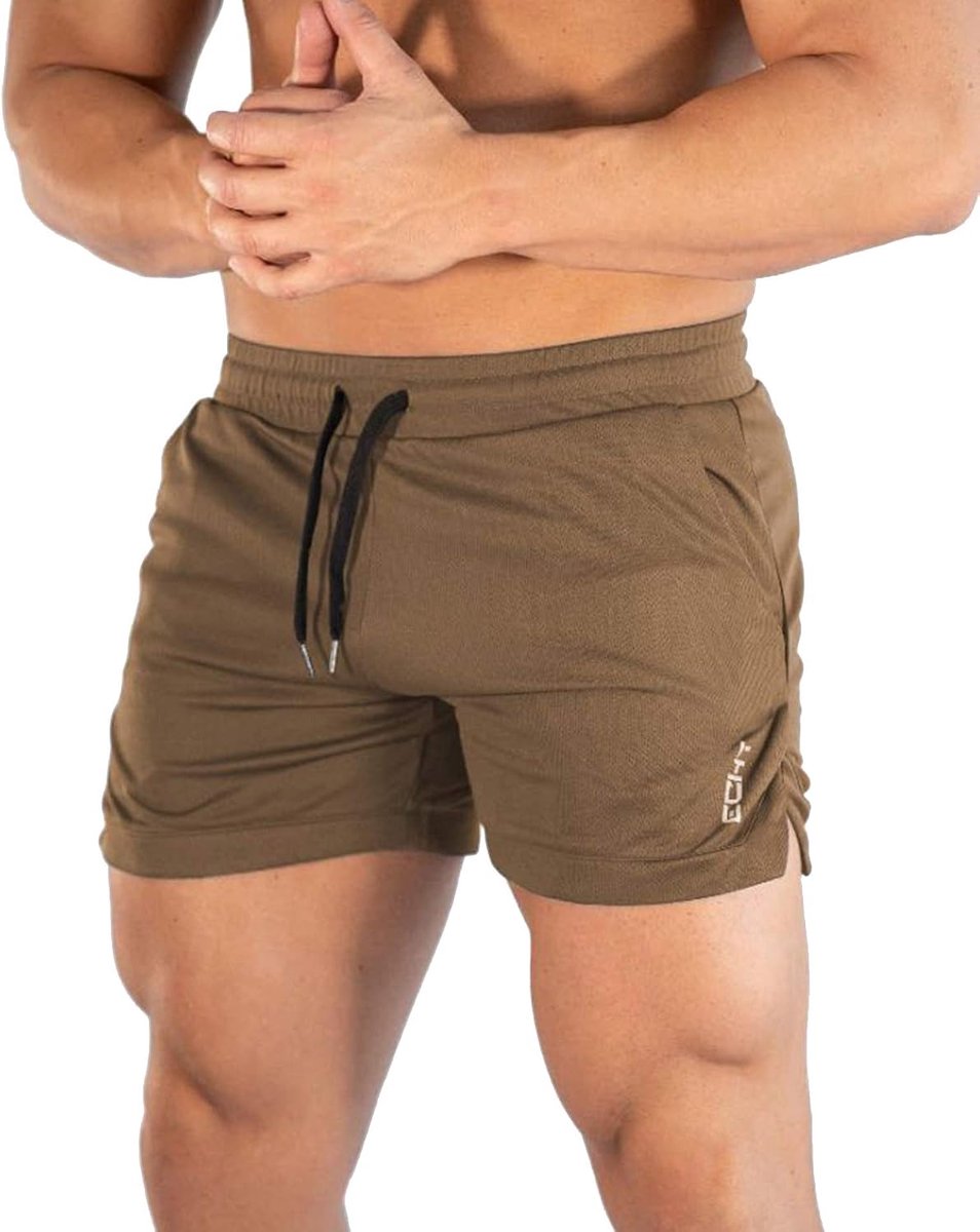 Hardloopshorts 2 in 1 - Ademend materiaal - Met zakken - Ideaal voor training - ShopVlot