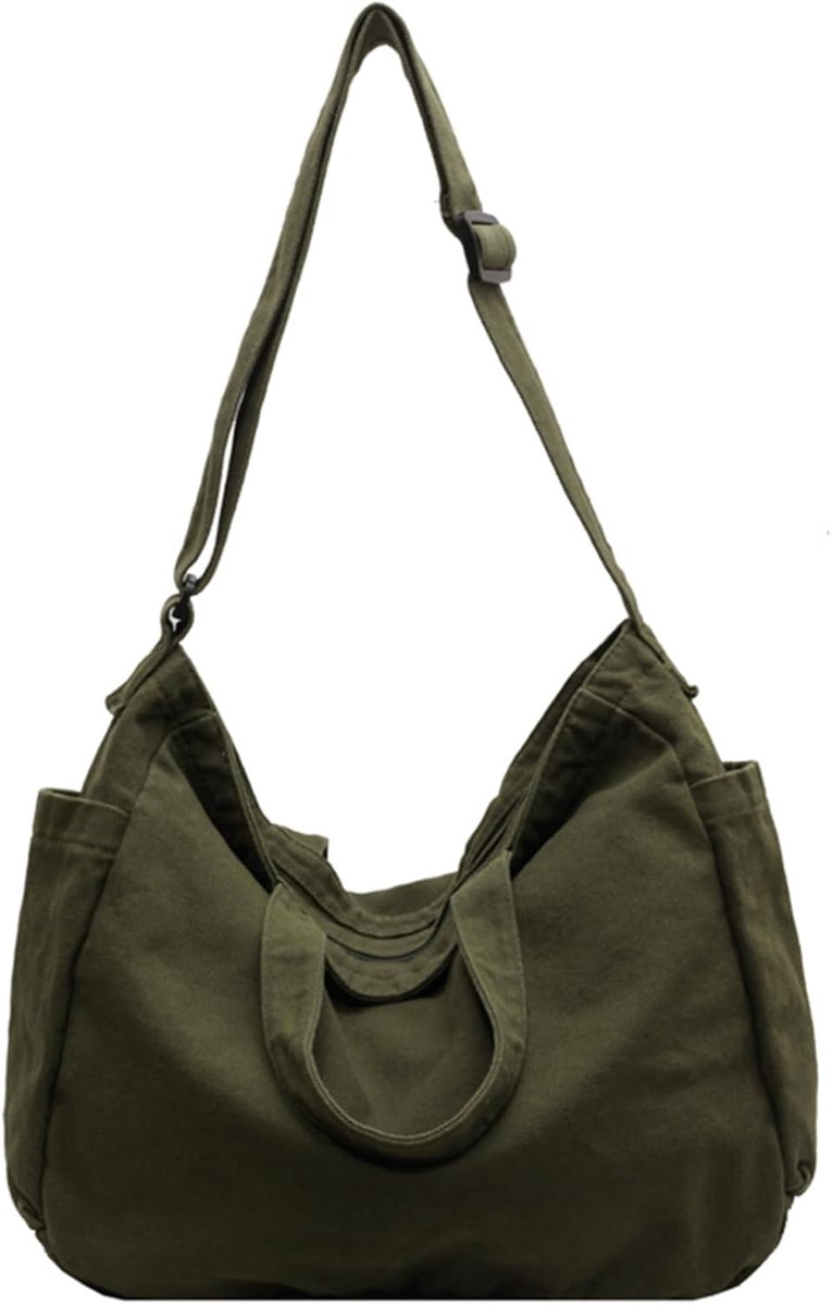 Schoudertas Unisex - Corduroy - Handtas - Ideaal voor dagelijks gebruik - ShopVlot