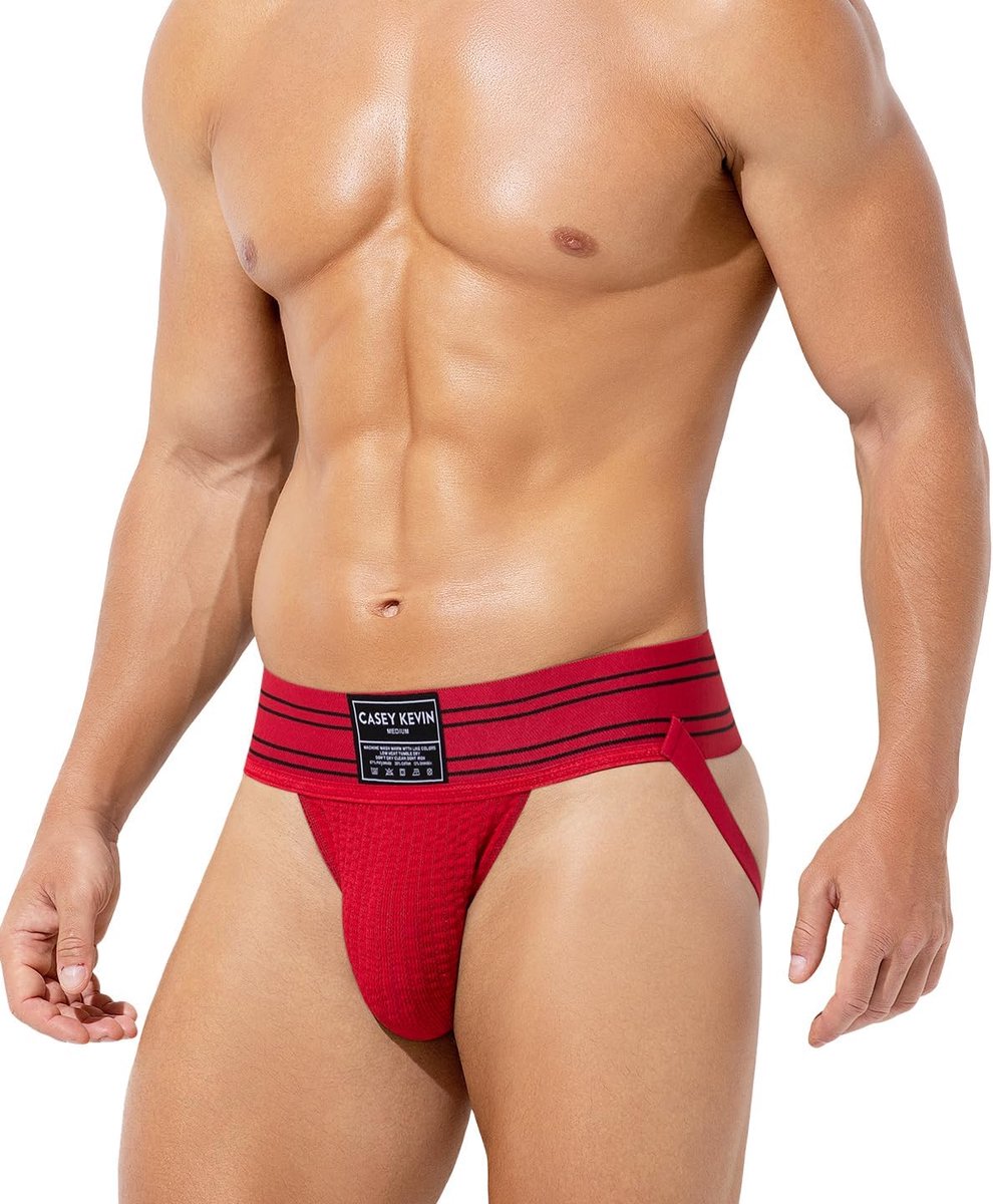 Jockstrap heren - ademend katoenmix - mesh stof - ideaal voor fitness - ShopVlot