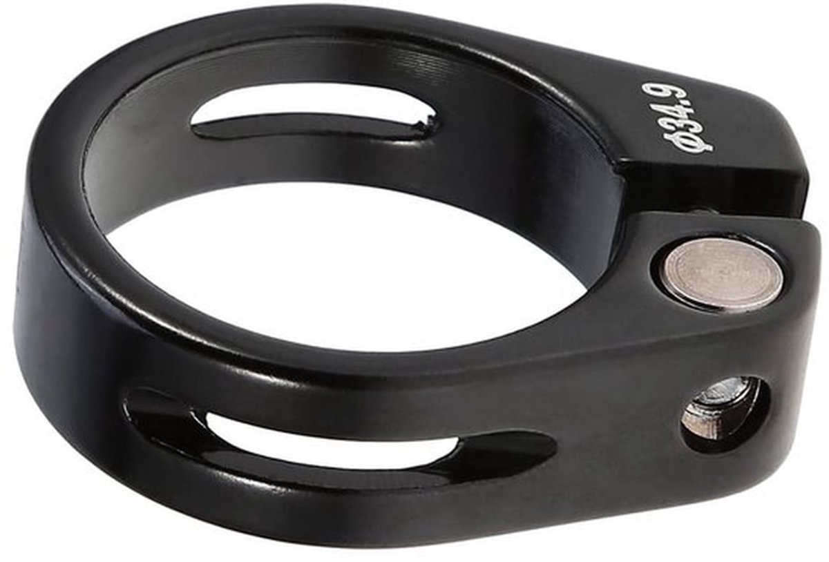 Zadelklem 34,9 mm - Zadelpenklem - Fietszadel - Aluminium - Duurzaam - Eenvoudig te installeren - Zadelpen