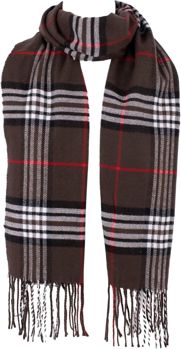 Luxury Wool Blend Mens Womens Ladies Unisex Controlled Tartan Winter Scarf - ShopVlot