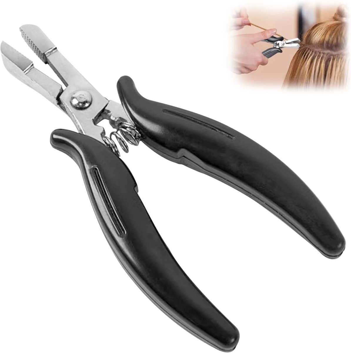 Bonding Solver for Extensions, Dreadlocks Extensions, Replacement Clips, Stainless Professional Tape Remover - ShopVlot