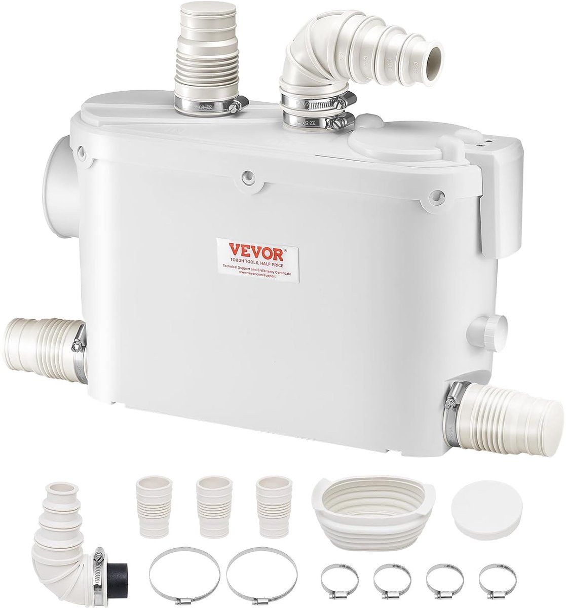 Afvoerpomp 500W - 8m opvoerhoogte - 6600L/h doorstroomcapaciteit - onderhoudsvrij gebruik - ShopVlot