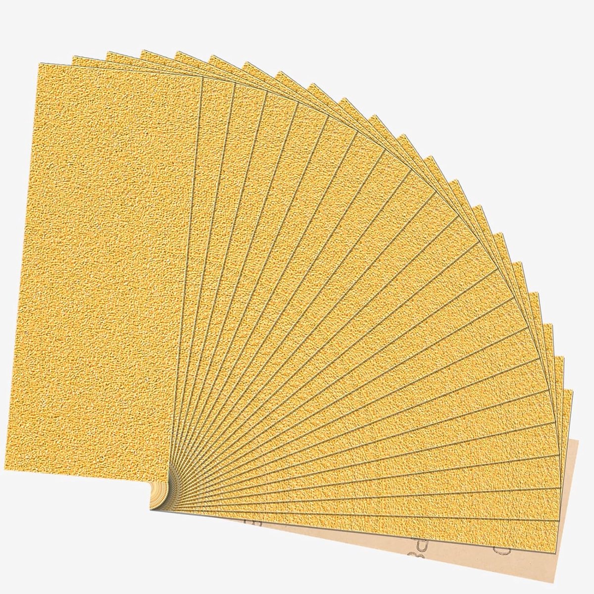 STEBRUAM Sandpaper, Sandpaper with 80 Granules Used for Polishing Metal Frame Wood Cars (21 Pieces) - ShopVlot